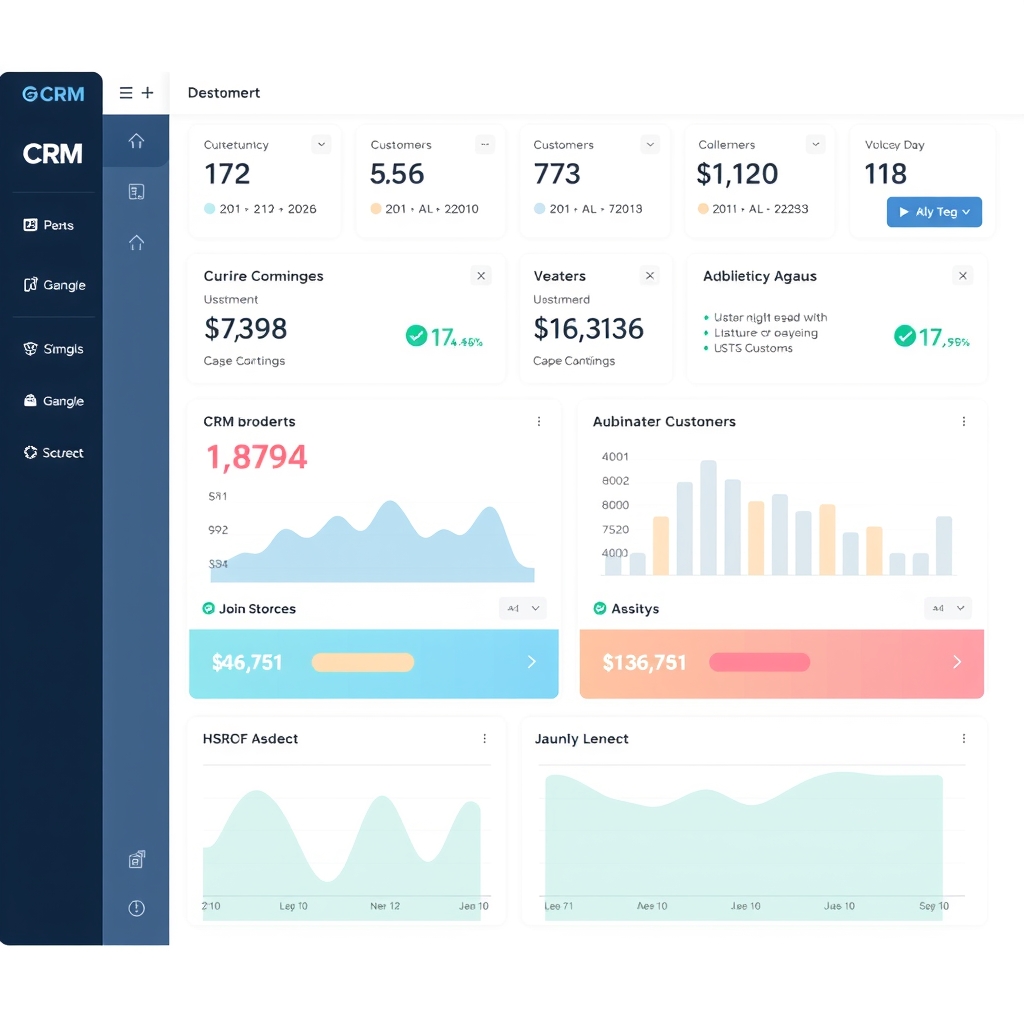 Giao diện hệ thống CRM phân loại khách hàng tự động bằng AI 
