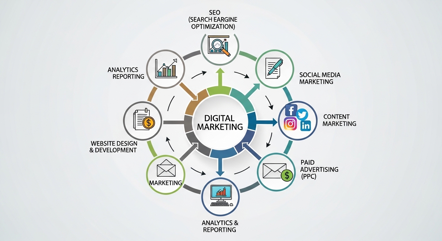 Giải mã Digital Marketing là gì và các kênh tiếp thị số hiệu quả